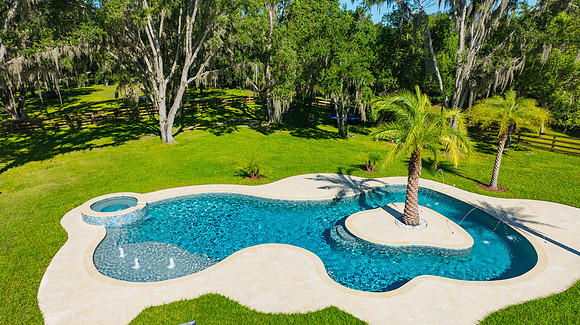 Larsen's Pool Neaves Pool & Spa Day Aerial-6