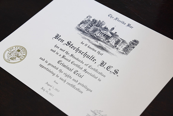 Ben Stechshulte Board Certified-5
