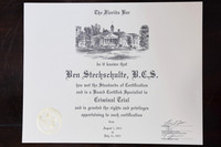 Ben Stechshulte Board Certified-2
