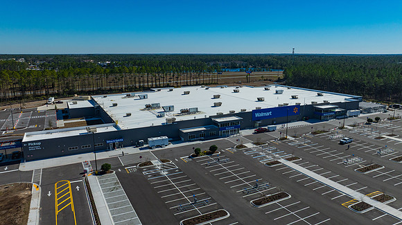 BouncePatch Walmart Jacksonville Aerial-3
