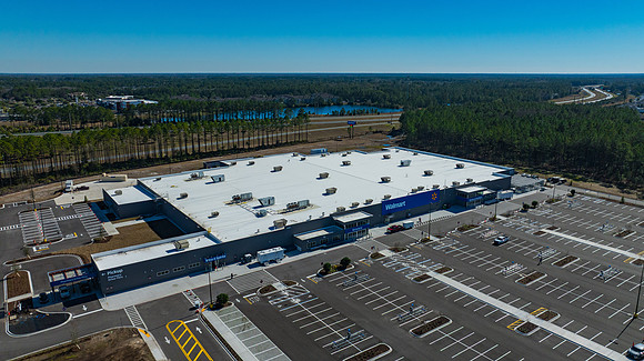 BouncePatch Walmart Jacksonville Aerial-4