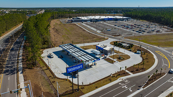 BouncePatch Walmart Jacksonville Aerial-7