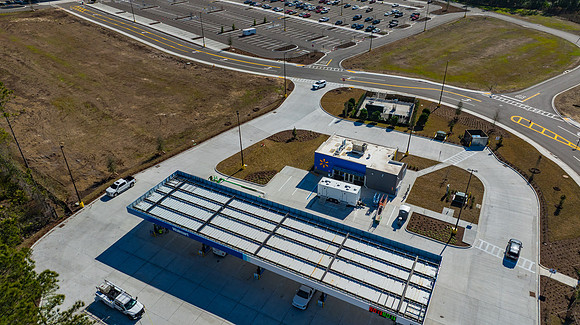 BouncePatch Walmart Jacksonville Aerial-9