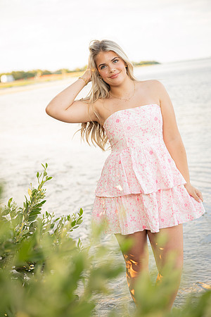 Bailey Long Senior Portraits Fort Desoto-25