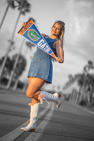 Bailey Long Senior Portraits Fort Desoto-33