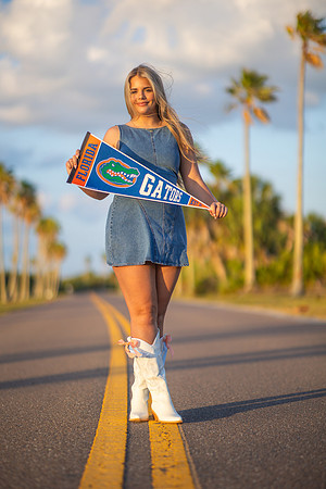 Bailey Long Senior Portraits Fort Desoto-38