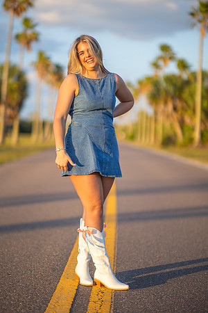 Bailey Long Senior Portraits Fort Desoto-40