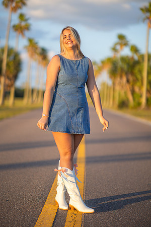 Bailey Long Senior Portraits Fort Desoto-42
