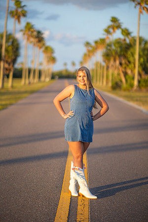 Bailey Long Senior Portraits Fort Desoto-44