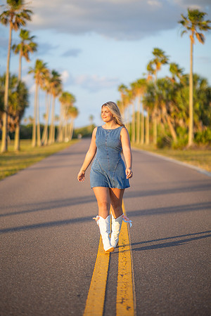 Bailey Long Senior Portraits Fort Desoto-45