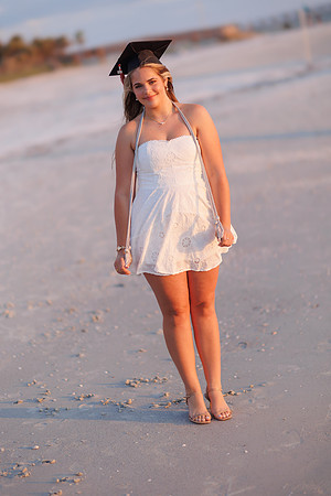 Bailey Long Senior Portraits Fort Desoto-54