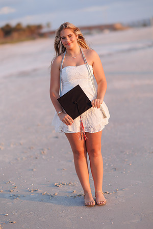 Bailey Long Senior Portraits Fort Desoto-55