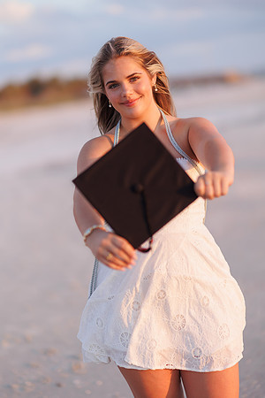 Bailey Long Senior Portraits Fort Desoto-56