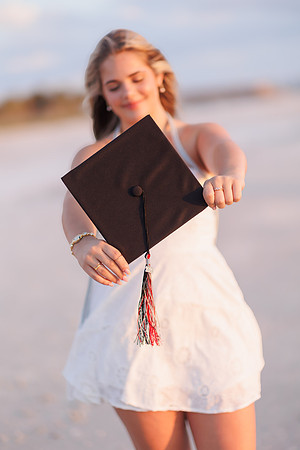 Bailey Long Senior Portraits Fort Desoto-57