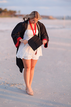 Bailey Long Senior Portraits Fort Desoto-61
