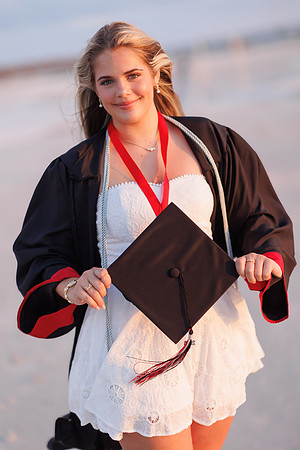 Bailey Long Senior Portraits Fort Desoto-63