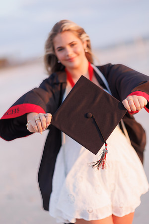 Bailey Long Senior Portraits Fort Desoto-65