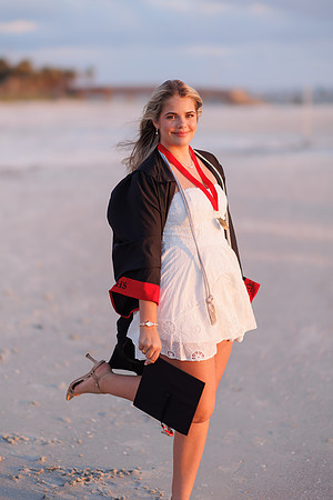 Bailey Long Senior Portraits Fort Desoto-66