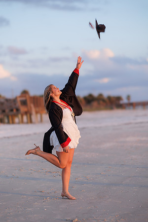 Bailey Long Senior Portraits Fort Desoto-71