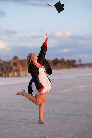 Bailey Long Senior Portraits Fort Desoto-72