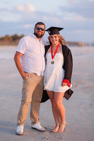Bailey Long Senior Portraits Fort Desoto-73
