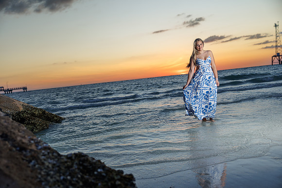 Bailey Long Senior Portraits Fort Desoto-80