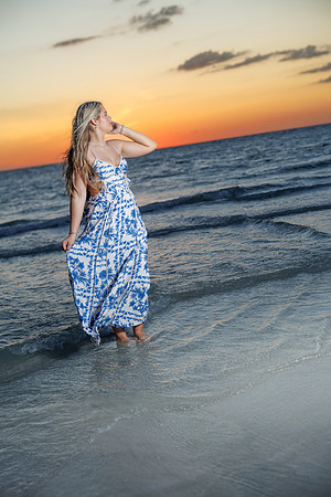 Bailey Long Senior Portraits Fort Desoto-82
