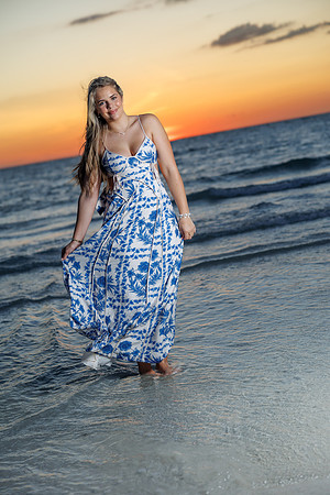 Bailey Long Senior Portraits Fort Desoto-83