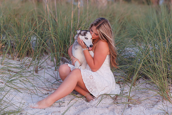Bailey Long Senior Portraits Fort Desoto-102