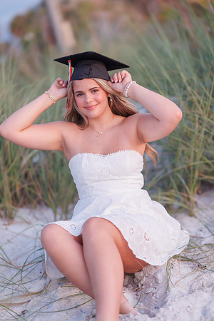 Bailey Long Senior Portraits Fort Desoto-108
