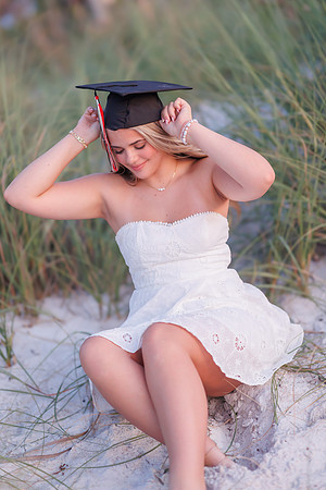Bailey Long Senior Portraits Fort Desoto-109