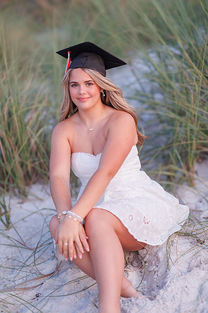 Bailey Long Senior Portraits Fort Desoto-110