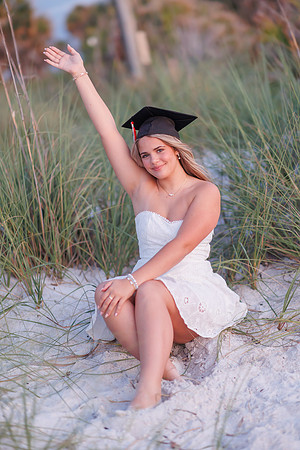 Bailey Long Senior Portraits Fort Desoto-111