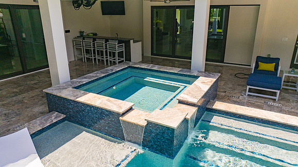 Larsen's Pool Palermo Tampa Aerial-1