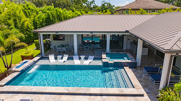 Larsen's Pool Palermo Tampa Aerial-5
