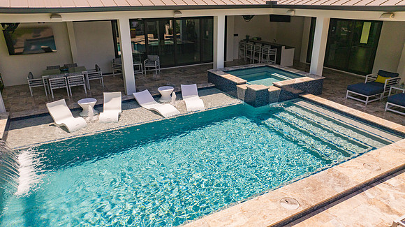Larsen's Pool Palermo Tampa Aerial-2