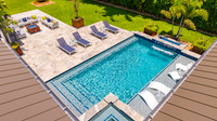 Larsen's Pool Palermo Tampa Aerial-8