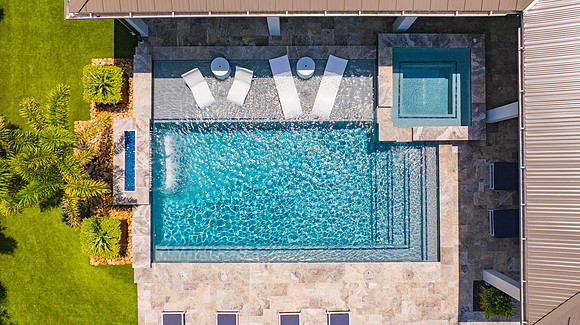 Larsen's Pool Palermo Tampa Aerial-12