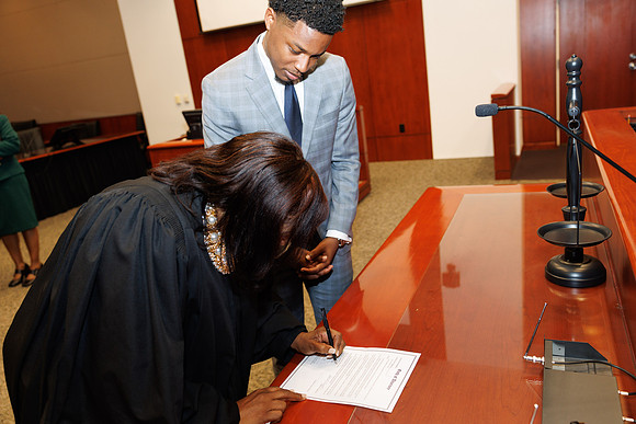 Robert Morris Swear In Tampa-264