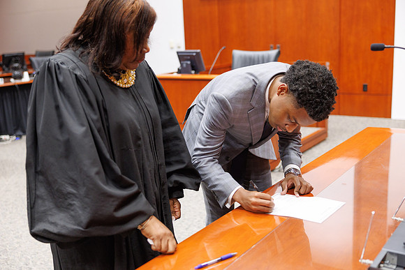 Robert Morris Swear In Tampa-267