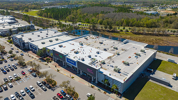 Nations Roofing during construction Planet Fitness -9